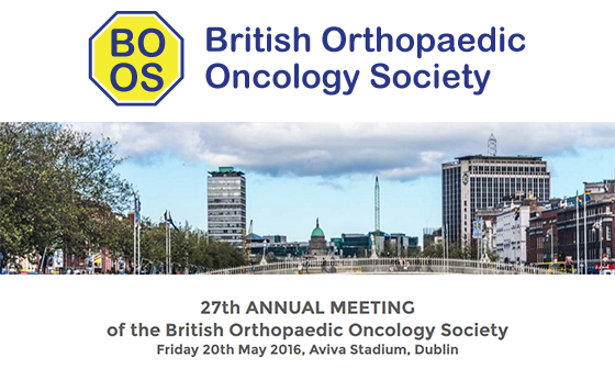 27th Annual Meeting of the British Orthopaedic Oncology Society